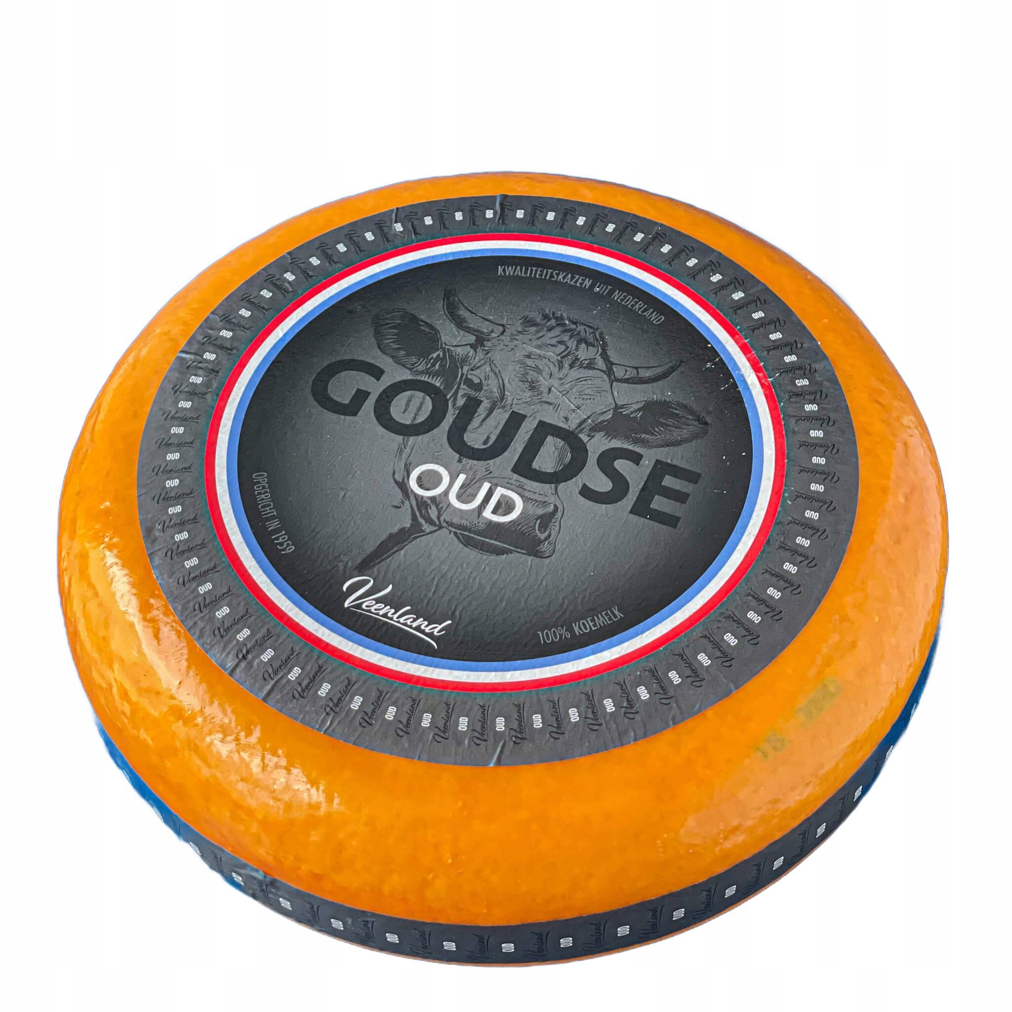 Ser holenderski Gouda długodojrzewający Veenland Gouda Extra Old 1 kg.