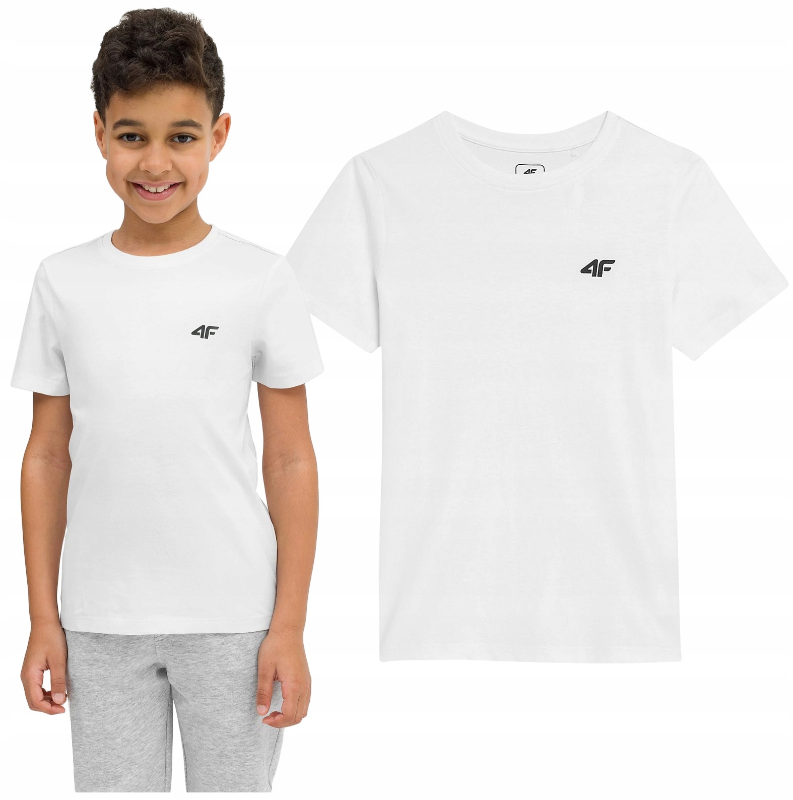 

Koszulka dziecięca T-shirt 4F junior TTSHM291 164