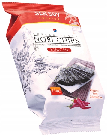 

Chipsy Glony Nori Kimchi 4,5g Sen Soy