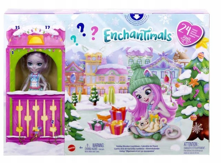 

Enchantimals Kalendarz Adwentowy Z Lalką HHC21