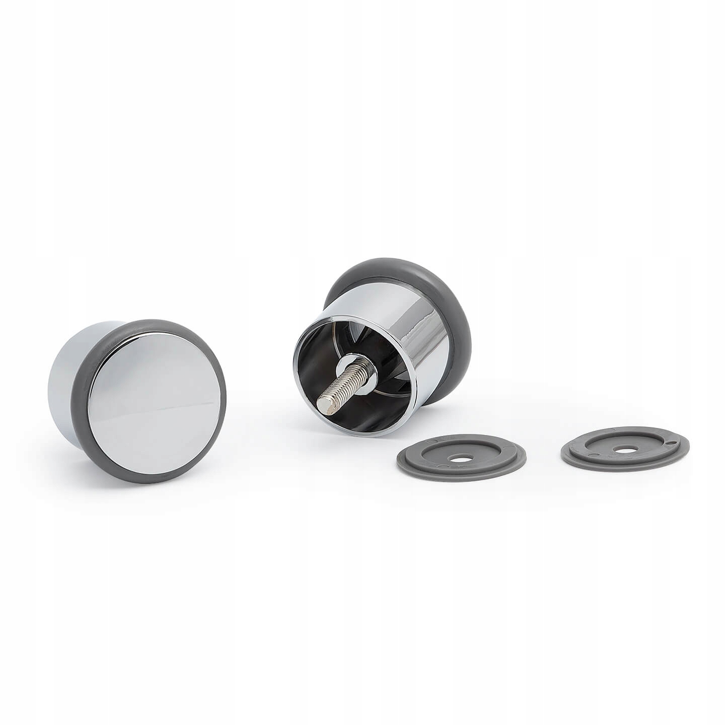 KLAMKA UCHWYT GAŁKA RĄCZKA OKRĄGŁA DO SZYBY DRZWI KABINY PRYSZNICOWEJ 2SZT Stan opakowania oryginalne