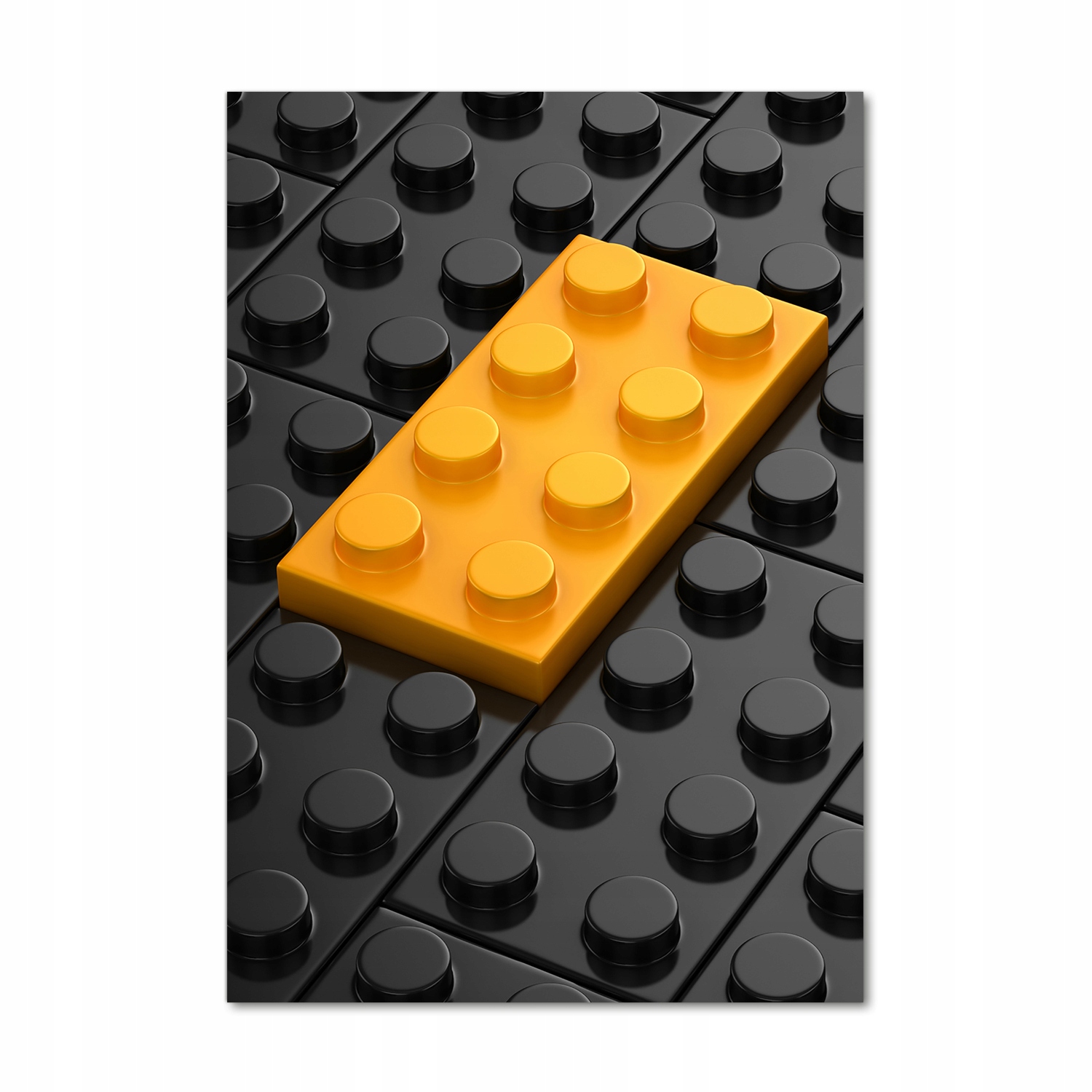 

Nowoczesny fotoobraz akrylowy Klocki lego 70x100cm