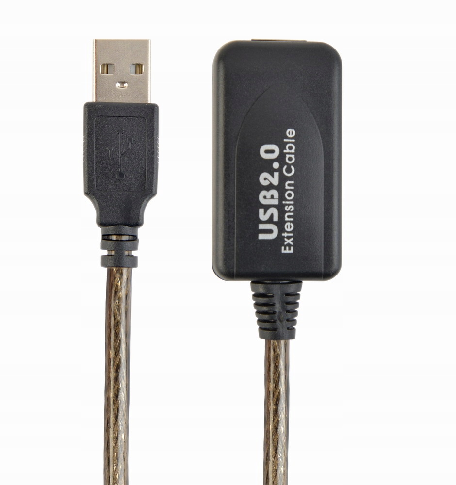 

Gembird Przedłużacz aktywny Usb 5m, czarny