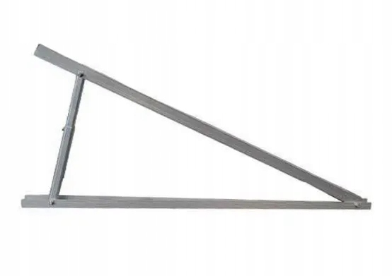 Aluminiowy trójkąt montażowy ekierka regulowany 1300 pion fotowoltaika