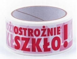 

Ostrożnie Szkło Taśma Pakowa Klejąca