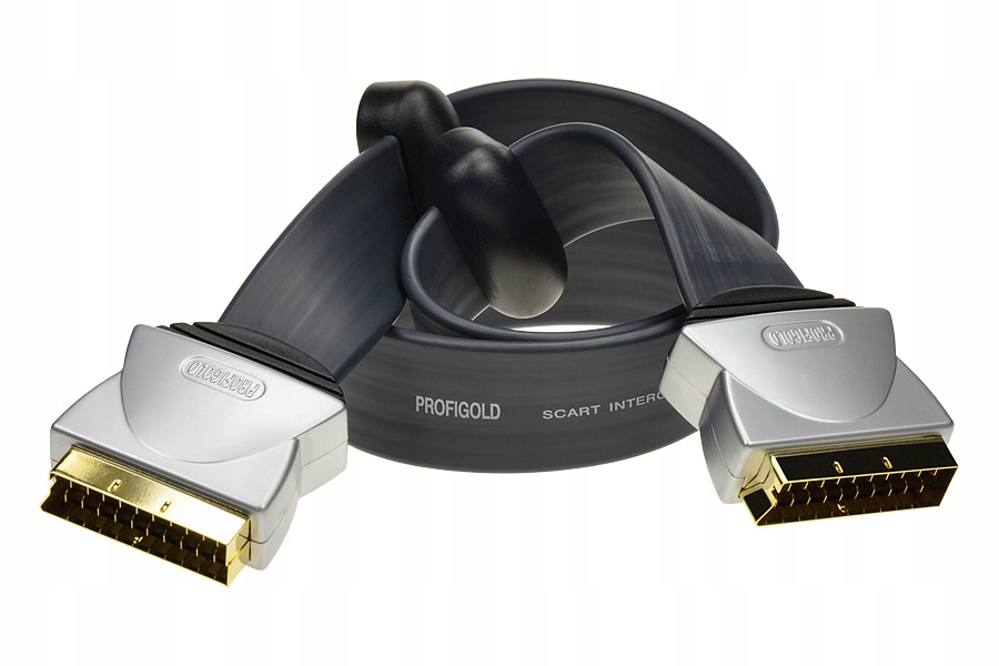 Profigold PGV789 - przewód Scart/Scart 10m Złącza SCART (Euro) - SCART (Euro)