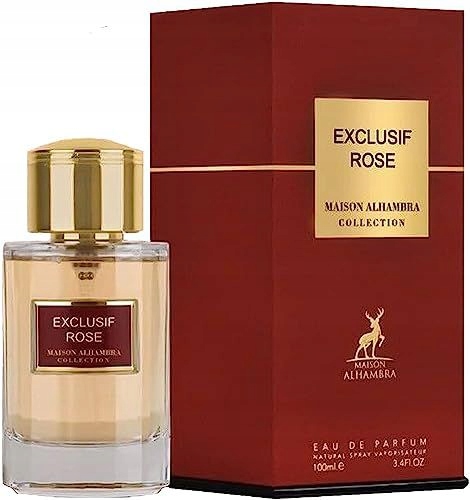 Alhambra Exclusif Rose – Parfémovaná Voda – Objem: 100 ML