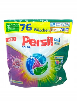 Persil Color New Formuła kapsułki do prania 4in1 discs 76 sztuk De