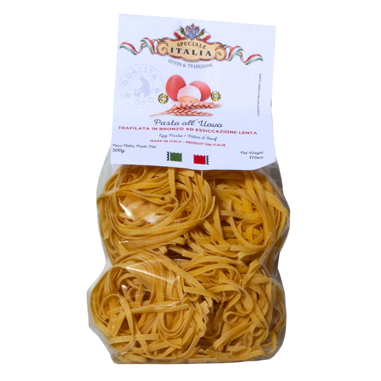 2X Speciale Italia Italský Těstoviny Tagliatelle all'Uovo 500g