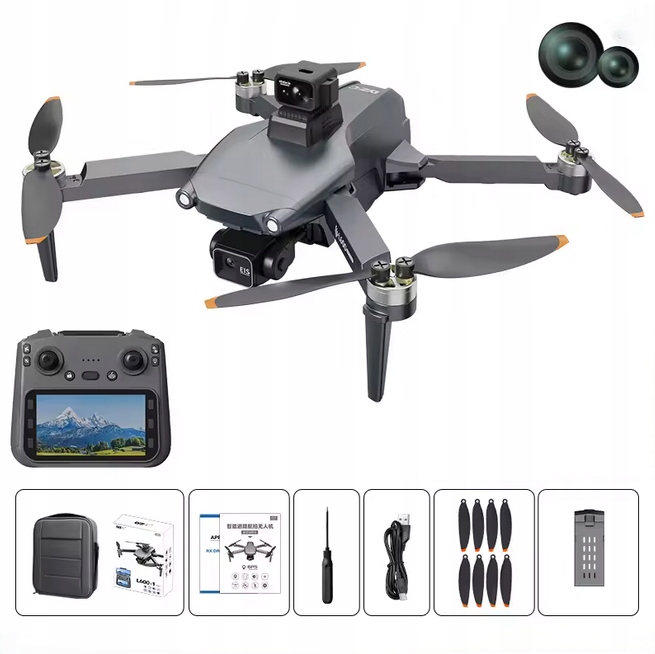 L600-1 Max – Gps dron 4K s dvojitou kamerou 5G Wifi, vyhýbání se překážkám