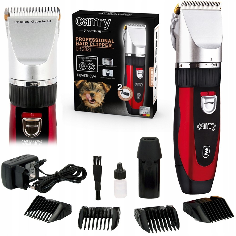 Levně Strojek Na Stříhání Psů A Zvířat, Profesionální, Bezdrátový, Jemný