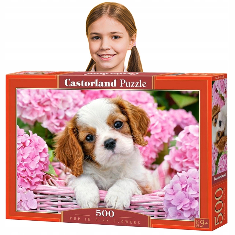 CASTORLAND Puzzle 500el Piesek dla Dziewczynki 13350878451 Allegro.pl