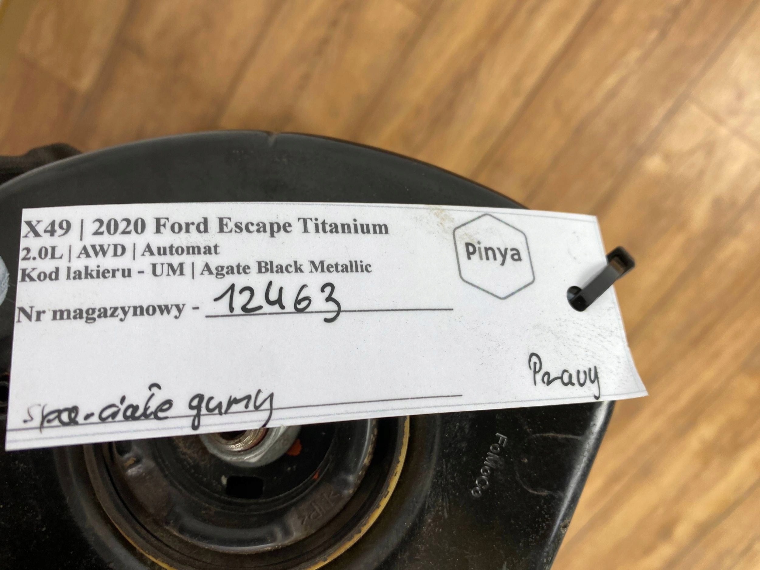 sususpension front front complete right Ford Escape IV 2020+