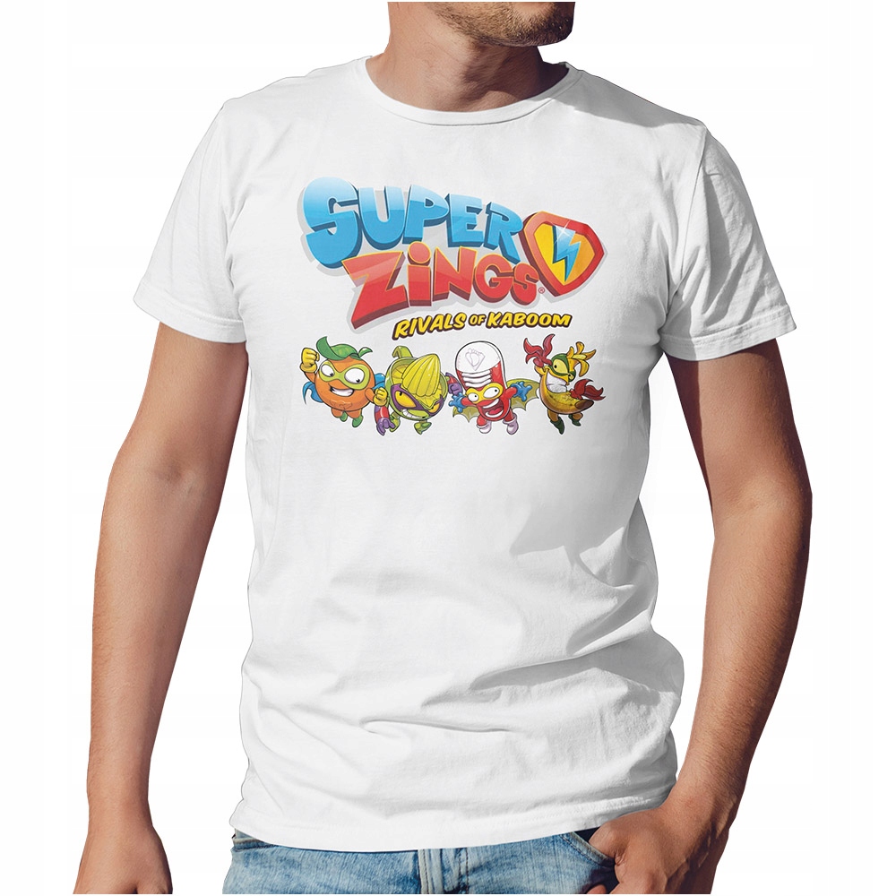 

Super Jakość Koszulka Super Zings Roz. XL Wzory