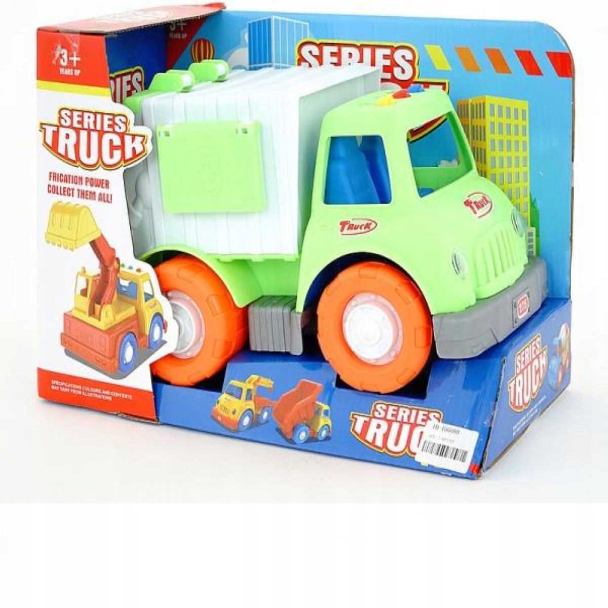 AUTO ŚMIECIARKA MALUCHA Z NAPĘDEM