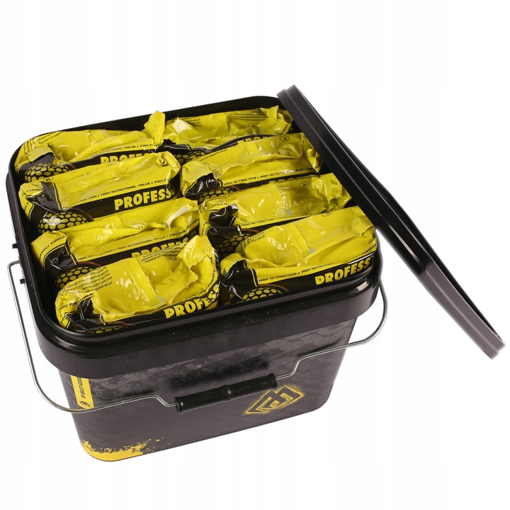 Mix smaków 8x ZANĘTA wędkarska PROFESS OPTIMA 8kg + WIADRO EAN (GTIN) 3294760895984