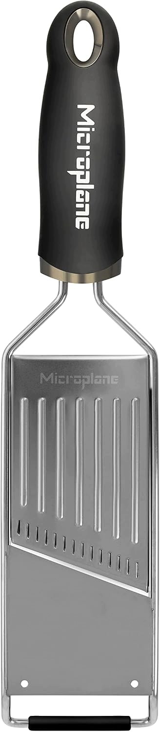 Microplane Krájač Julienne Nerezová Oceľ Poťah Čierny
