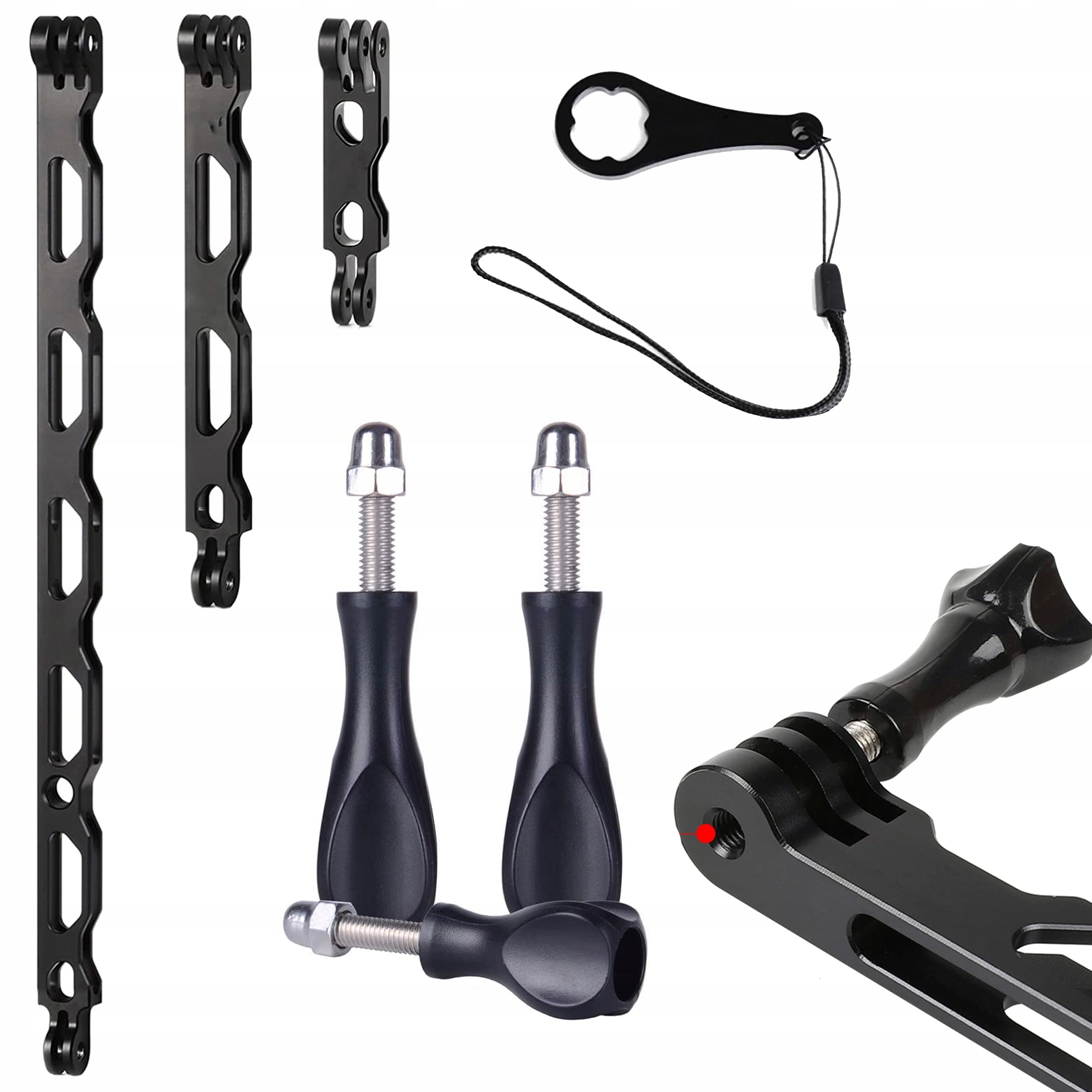 Akcesoria DJI Action GoPro Uchwyt Ramiona Aluminiowe Przeguby Magic Arm Kod producenta Dji Action 5 4 3 2 Akcesoria Przeguby