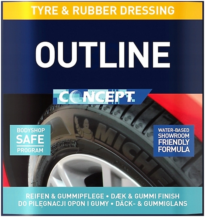 Ремонт шин из резины Outline CONCEPT