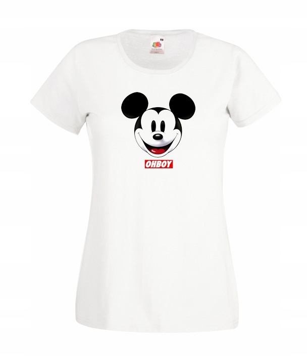 

XXL Koszulka Damska Mickey Mouse Myszka Miki Wzory