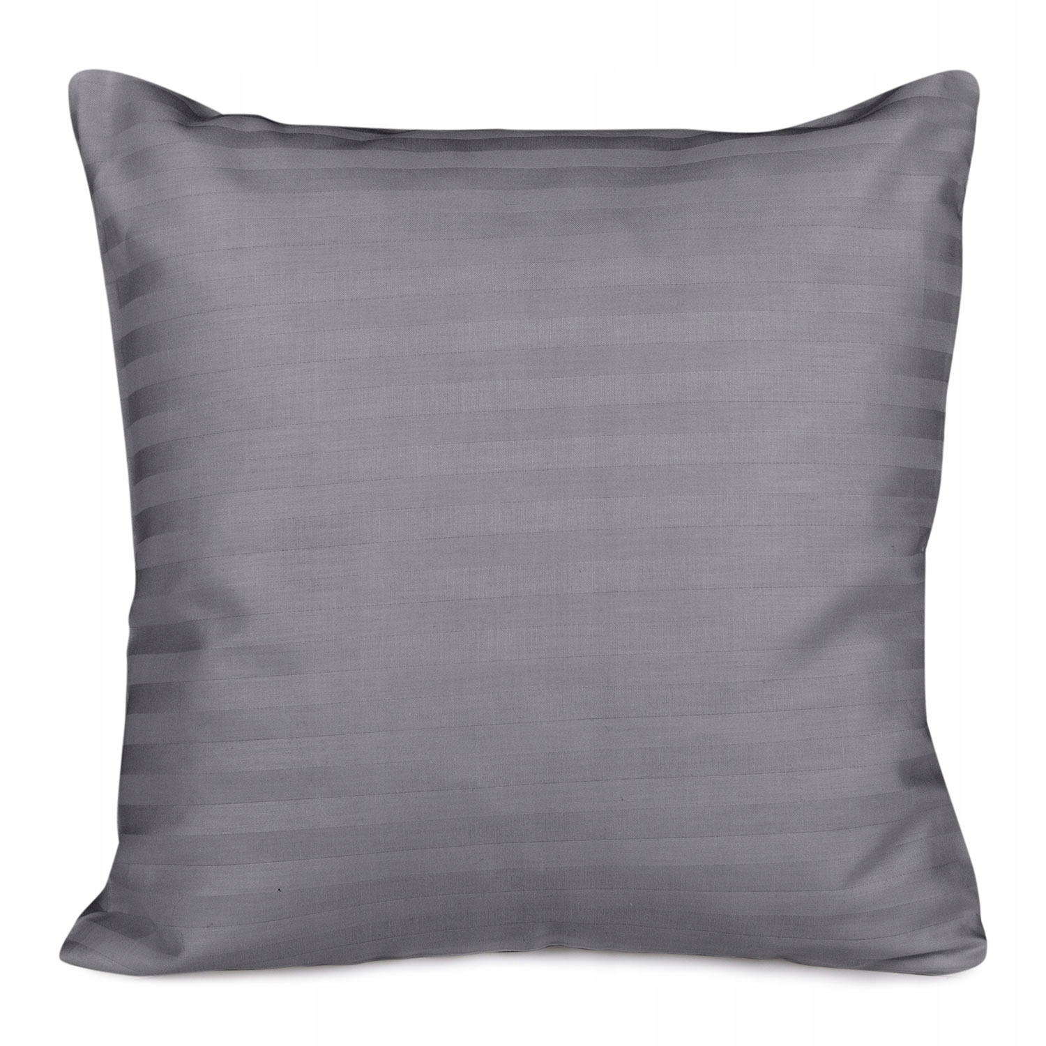 

Poszewka satyna pasy cizgili anthracite 40x40