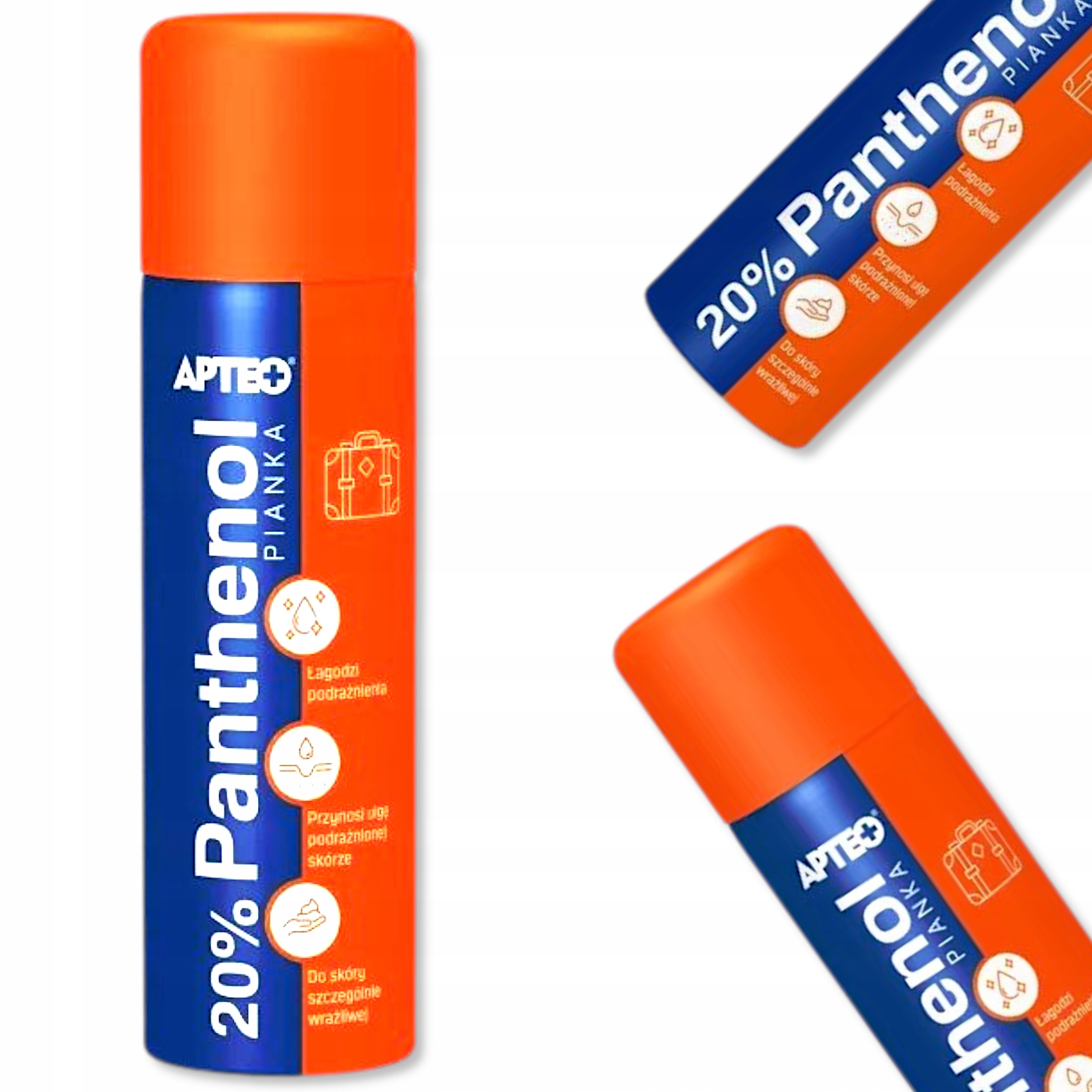 

Panthenol 20% Pianka Łagodząca Po Opalaniu 65 ml