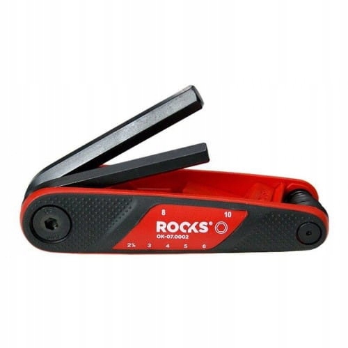 KLUCZE IMBUSOWE FUTURO POCKET HEX 2,5-10 MM, 7 CZ