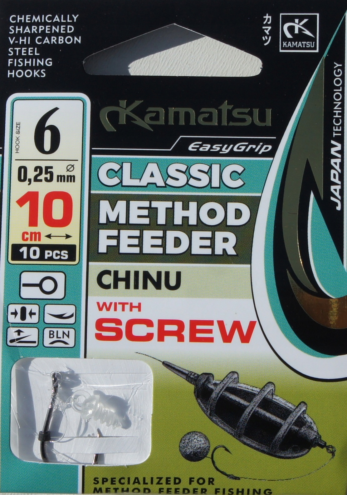 

Przypon Method Feeder Classic Chinu hak nr 6