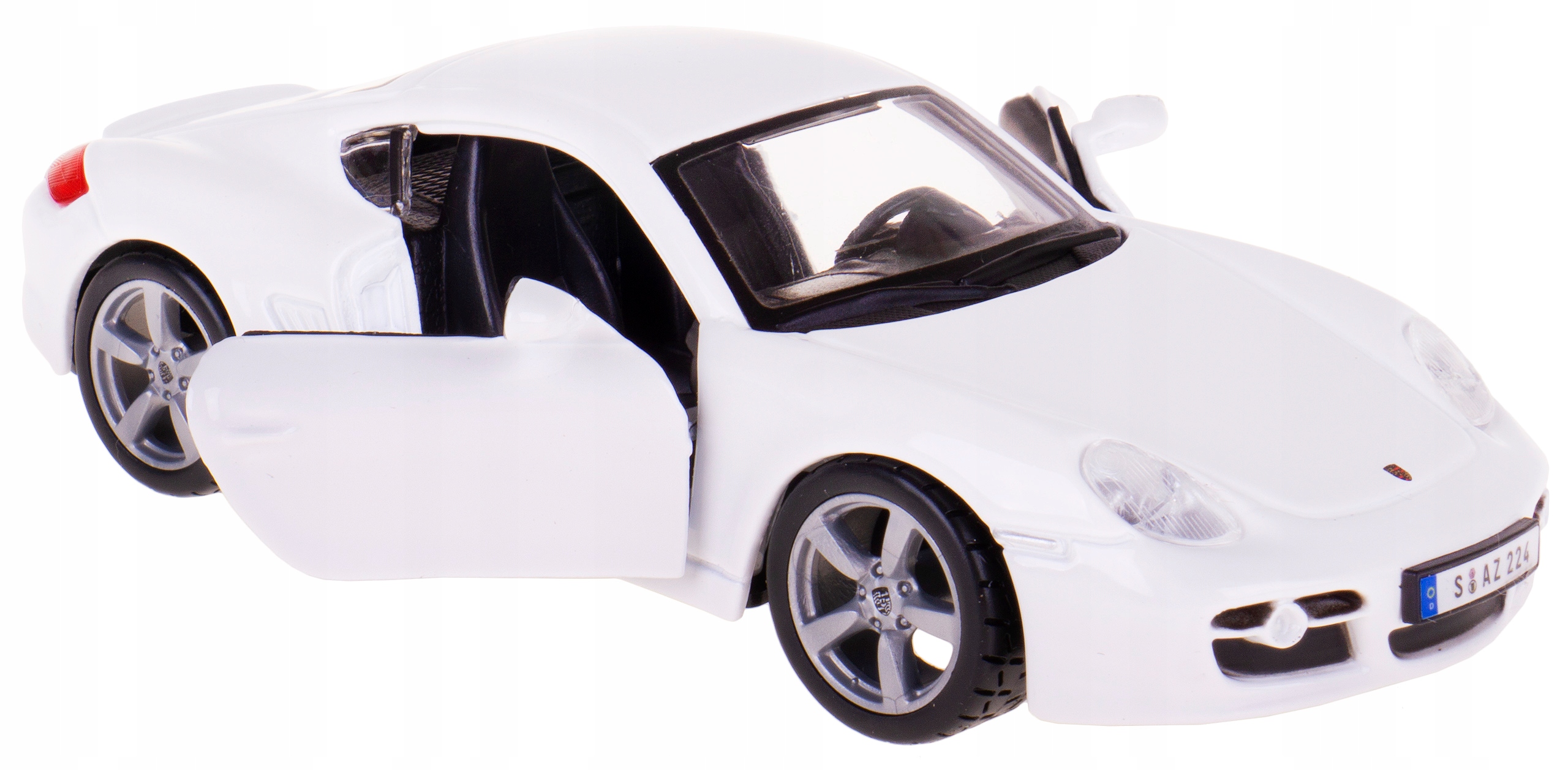 

Porsche Cayman S Model Metel Bburago 1:32 Biały