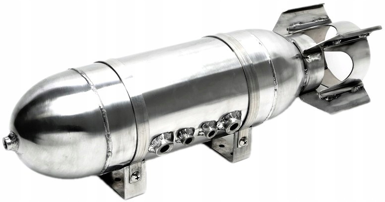 LF5026 - Воздушный бак 11,5 л военный взгляд алюминий