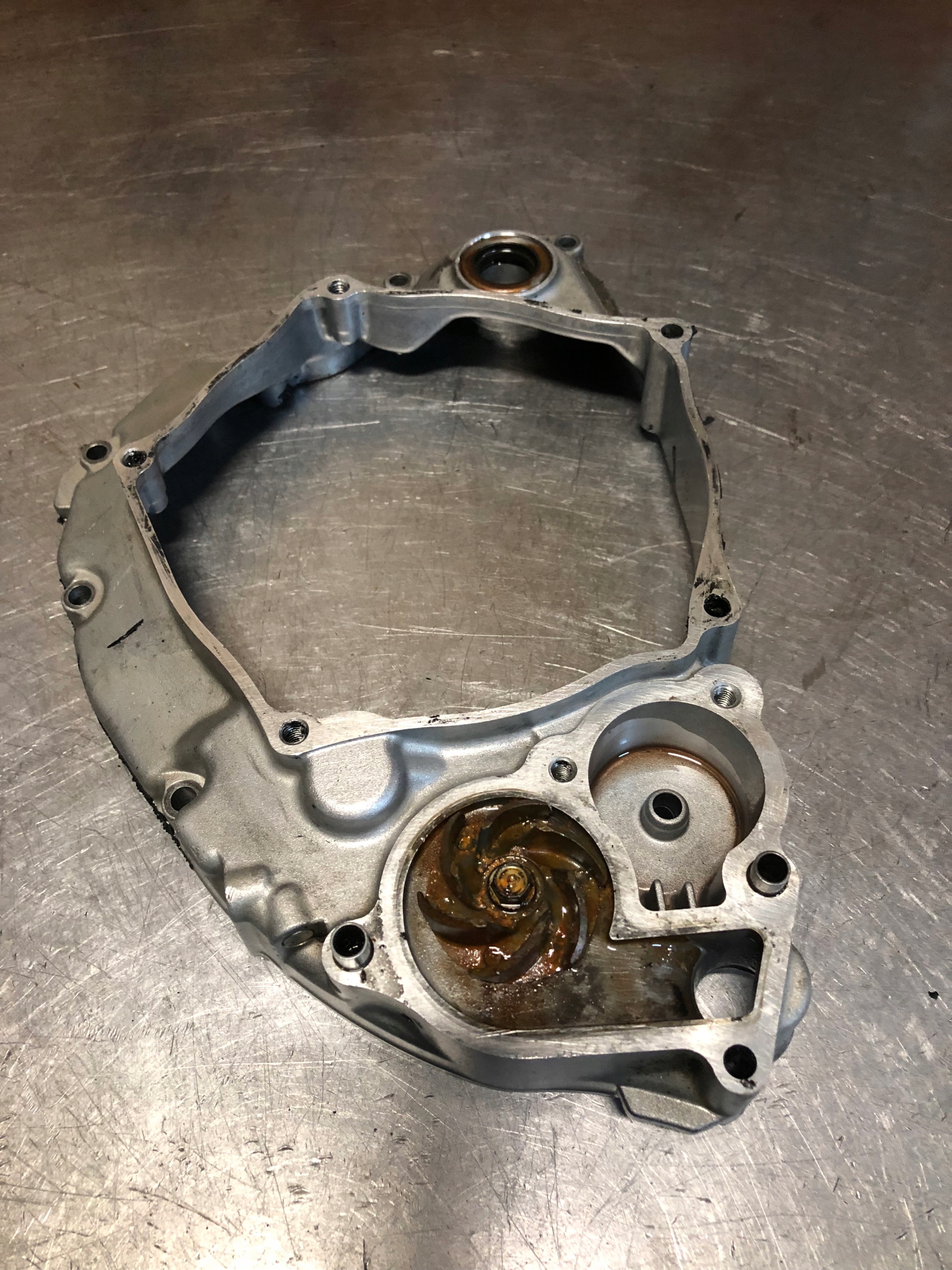 2154652 - Suzuki RMZ 250 2008 крышка водяного насоса