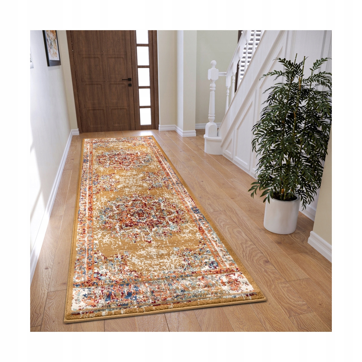 80x240 Kusový koberec Luxor 105646 Maderno Red Multicolor