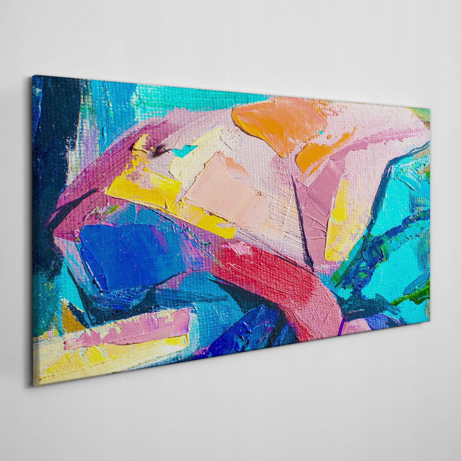 

Obraz na płótnie do salonu Zaschnięta farba 120x60