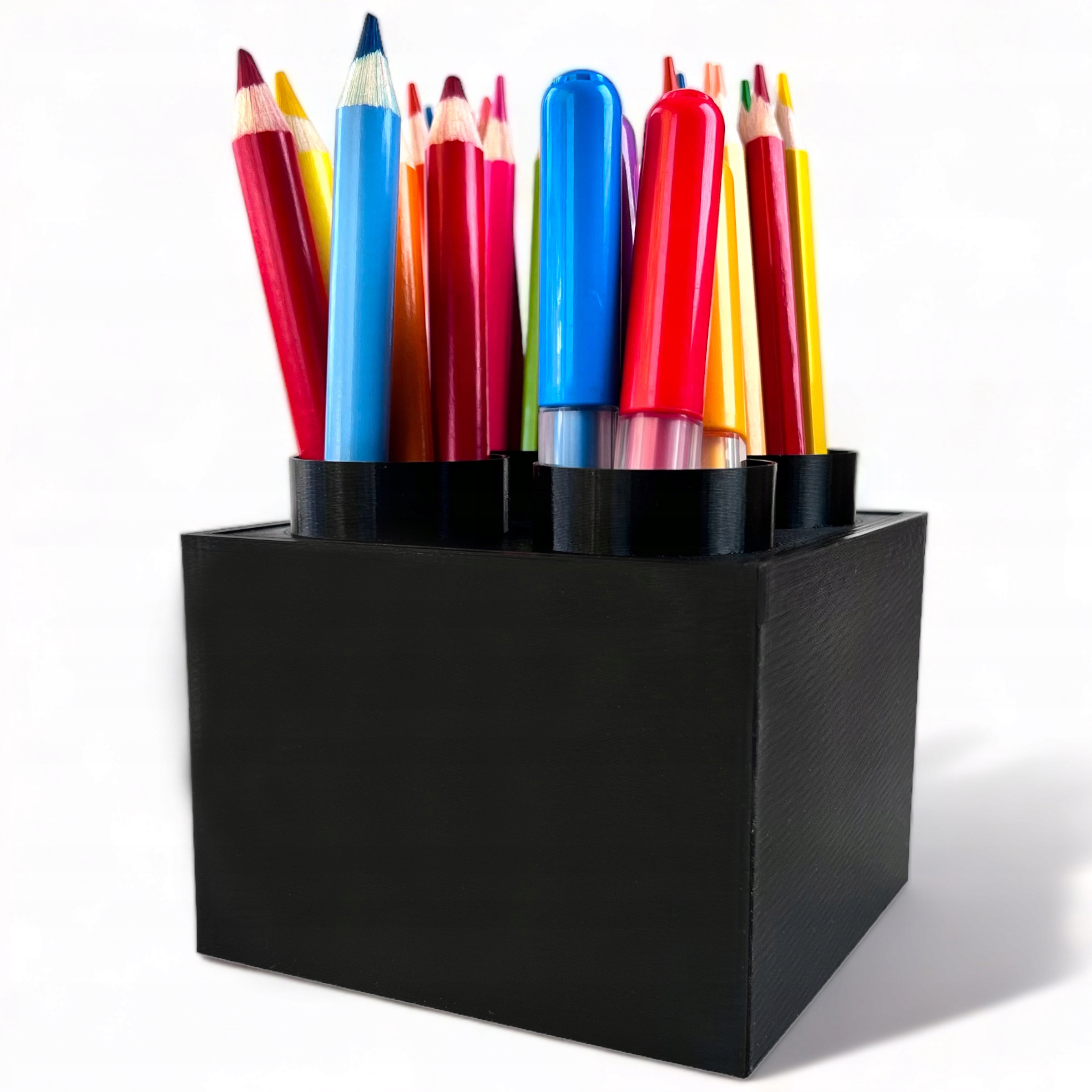 Organizer na biurko kredki w stylu klocka LEGO Prezent na zakończenie roku