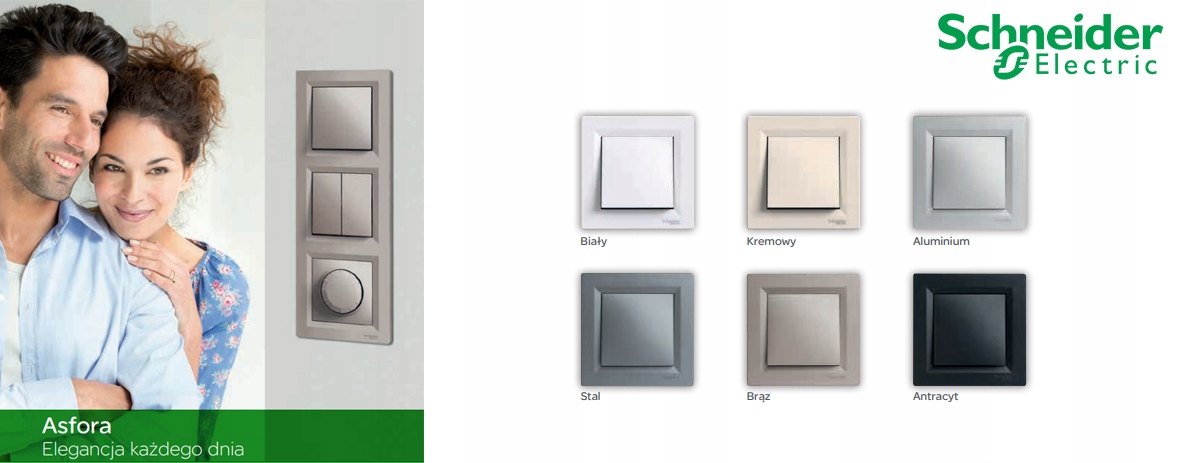 SCHNEIDER ASFORA RAMKA 2-KROTNA ANTRACYT Kod producenta EPH5800271