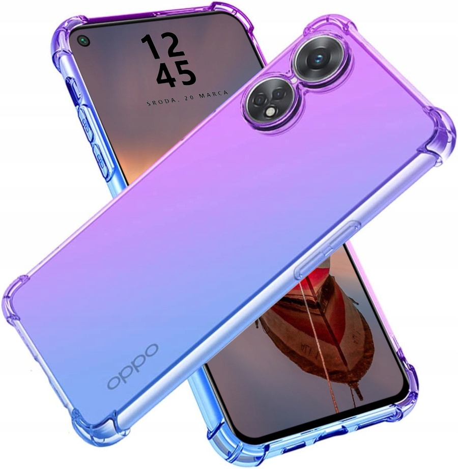

Etui Mieniące Aurora Do Oppo Reno 8T 2x Szkło