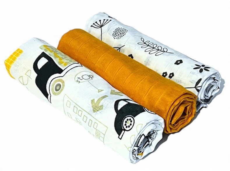 

Pieluchy Pieluszki Muślinowe Premium 3 Szt 70x75cm