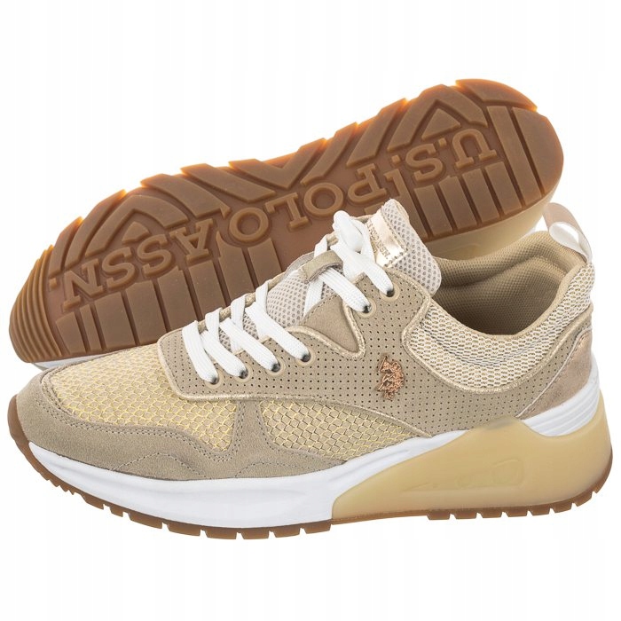 Dámské sportovní tenisky U.s. Polo Assn. Bonye025 Béžová