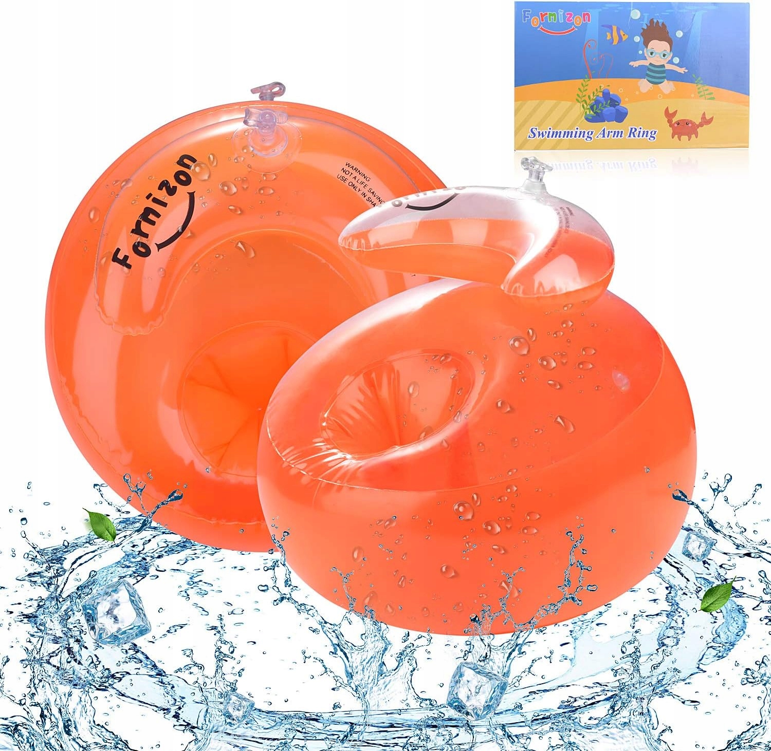 Pływaczki dwukomorowe nauka pływania FORMIZON