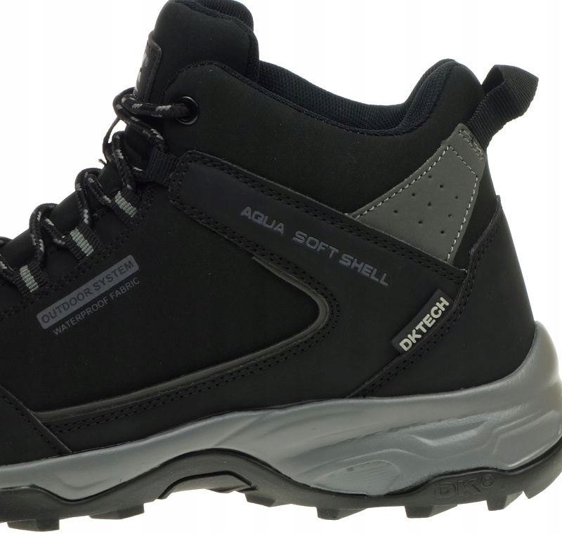 Buty Trekking DK SAURON HIGH Wysokie SoftShell 41 Kolor czarny