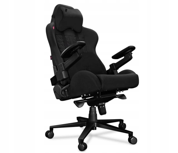 Fotel gamingowy Yumisu 2050X (Czarny) Tkanina