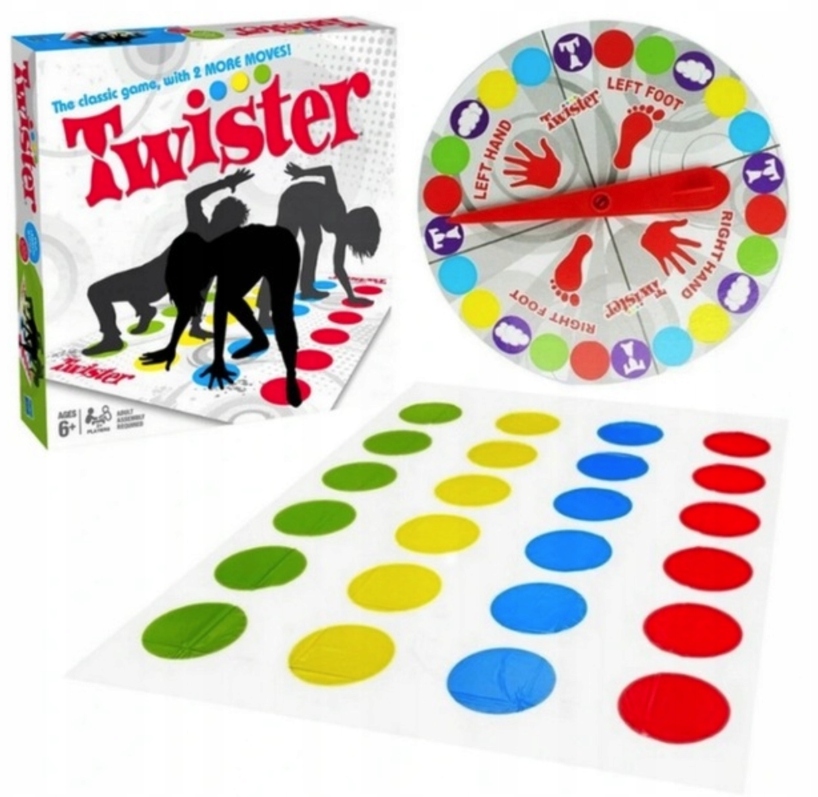 

Twister towarzyska, rodzinna gra Twister