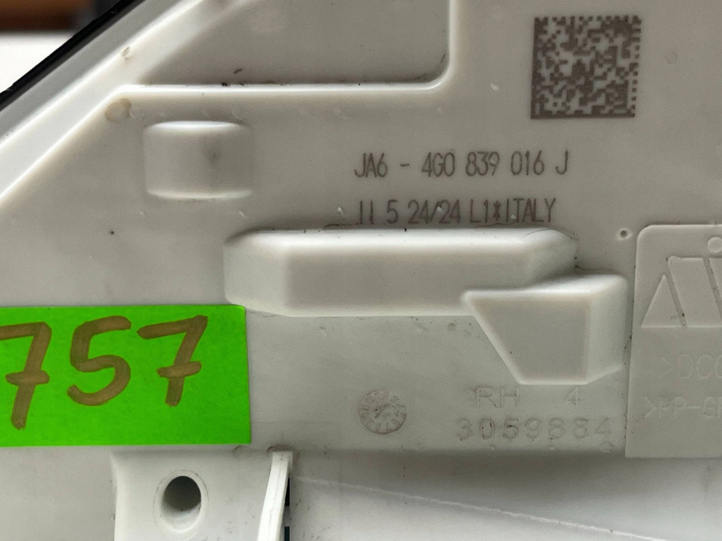 AUDI A6 C7 lock door right rear part 4G0839016J @M