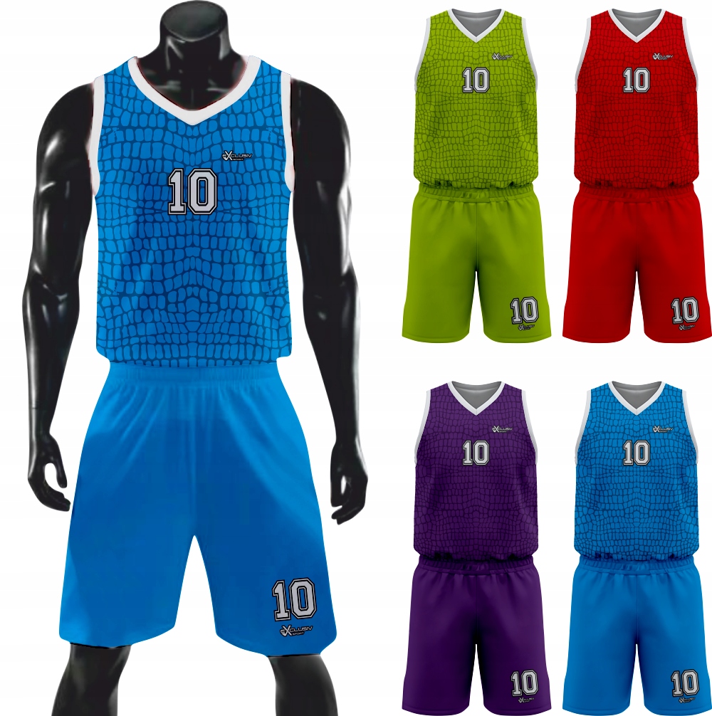 Strój Koszykarski Koszykówka Nadruk GRATIS