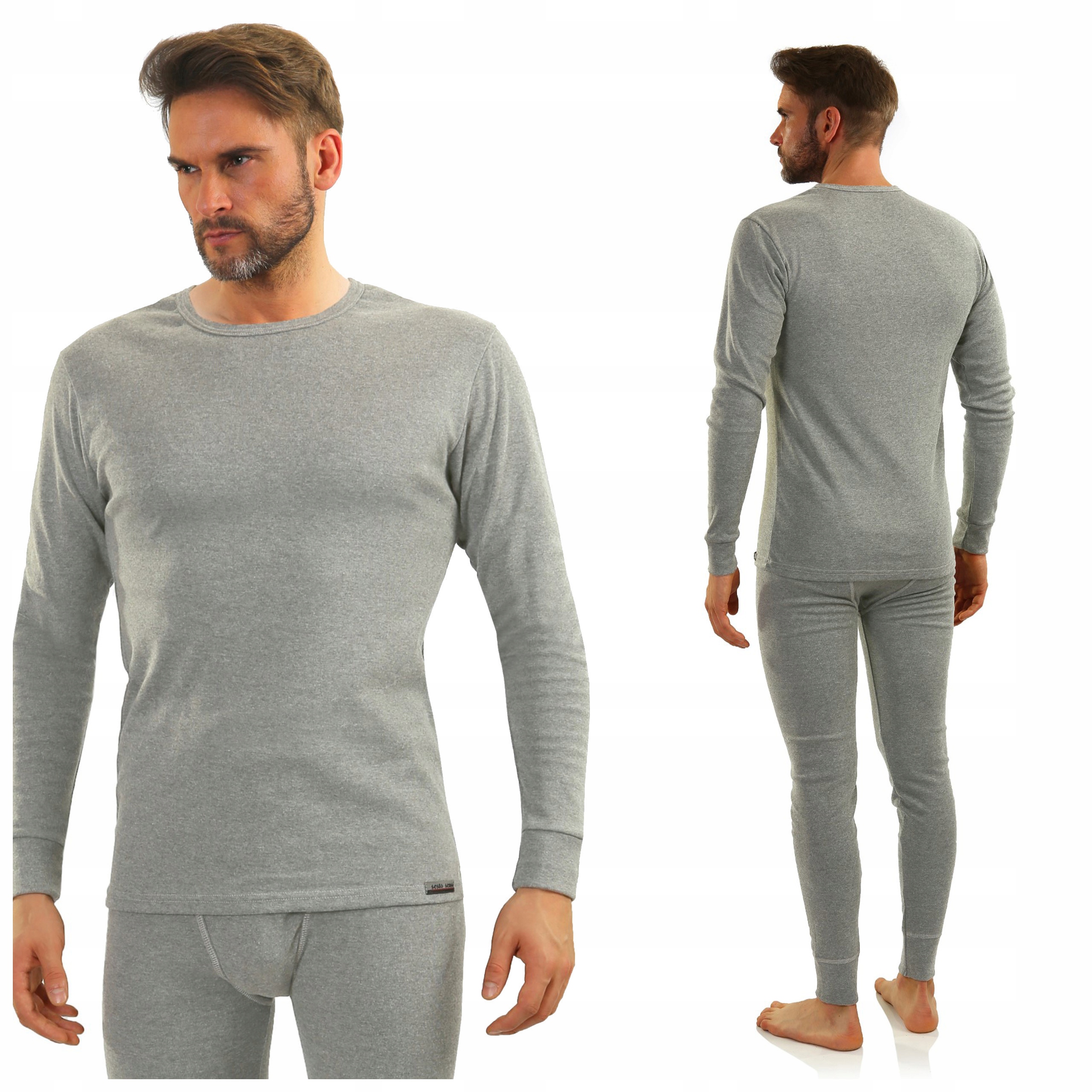 bawełniana CIEPŁA podkoszulka PODKOSZULEK męski