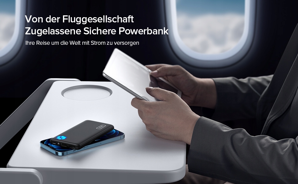Iniu Ładowarka Przenośna Power Bank USB C 10000mAh — miniatura 10