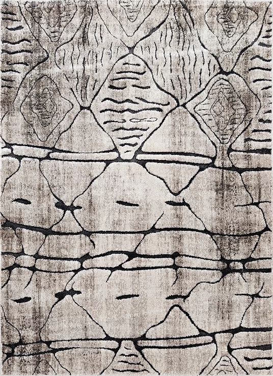 Koberec 120x180 Béžový Vyřezávaný Nejtlustší Vlys