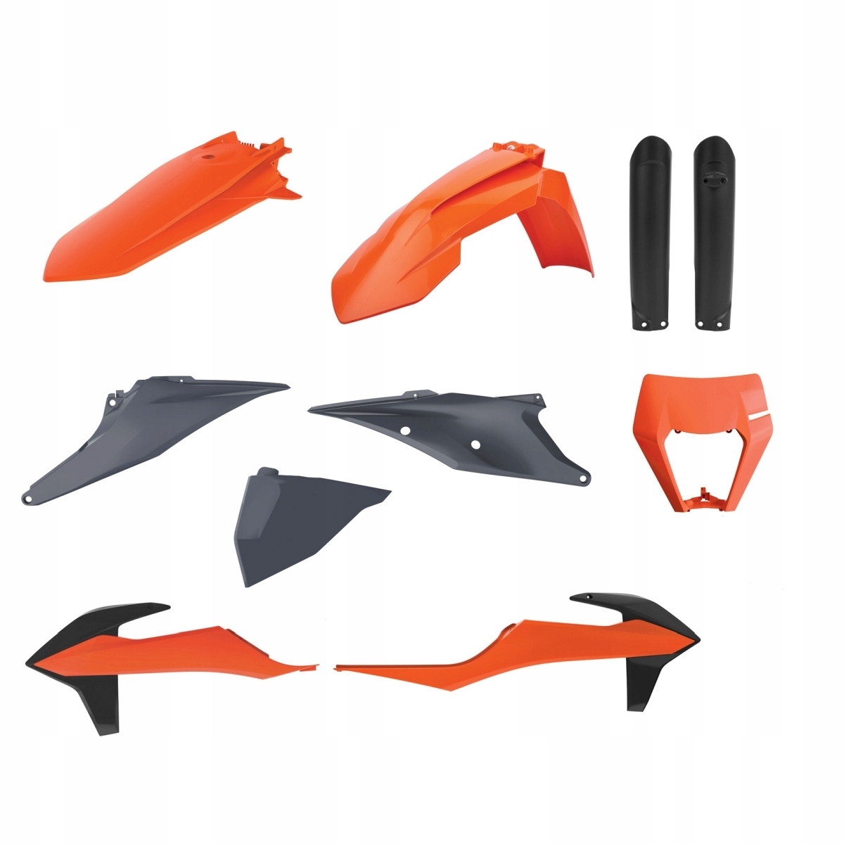Polisport Sada Plastov (full Kit) Ktm Exc/exc-f Tpi '20-'23 Súčasťou Balenia