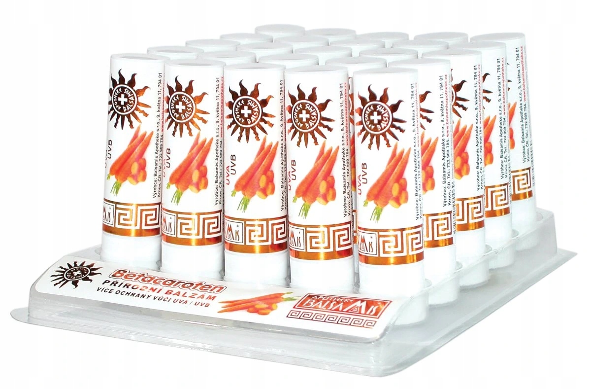 Balsamis Betacaroten plus balzám na rty set 25 ks