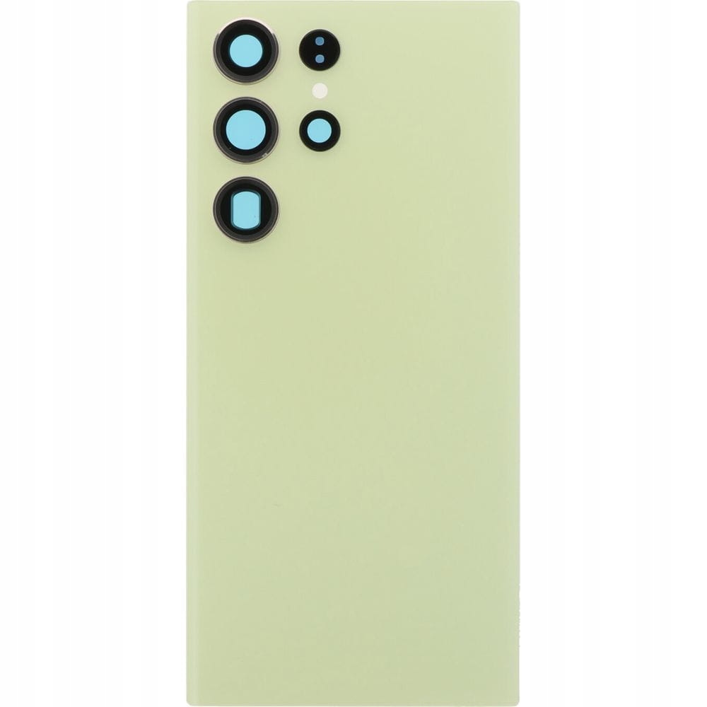 Zadní krytka, zadní sklo pro Samsung Galaxy S23 Ultra, žlutá